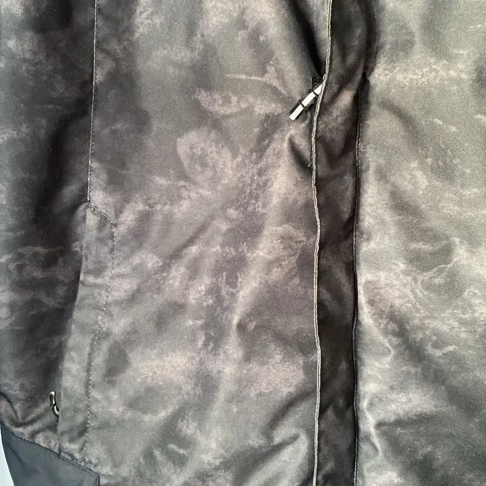 Columbia Black Camouflage Hooded Jacket Size XL (18/20)